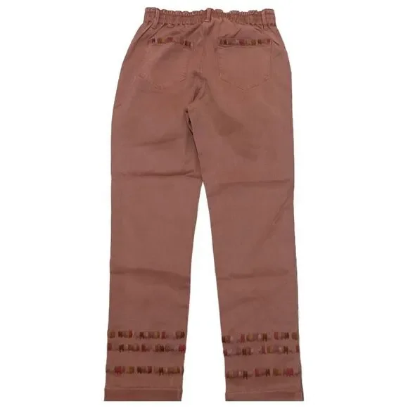 Driftwood Embroidered Pants size M NWT - Picture 4 of 4